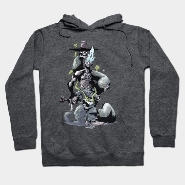 true nerd... shadowman Hoodie by tinbott